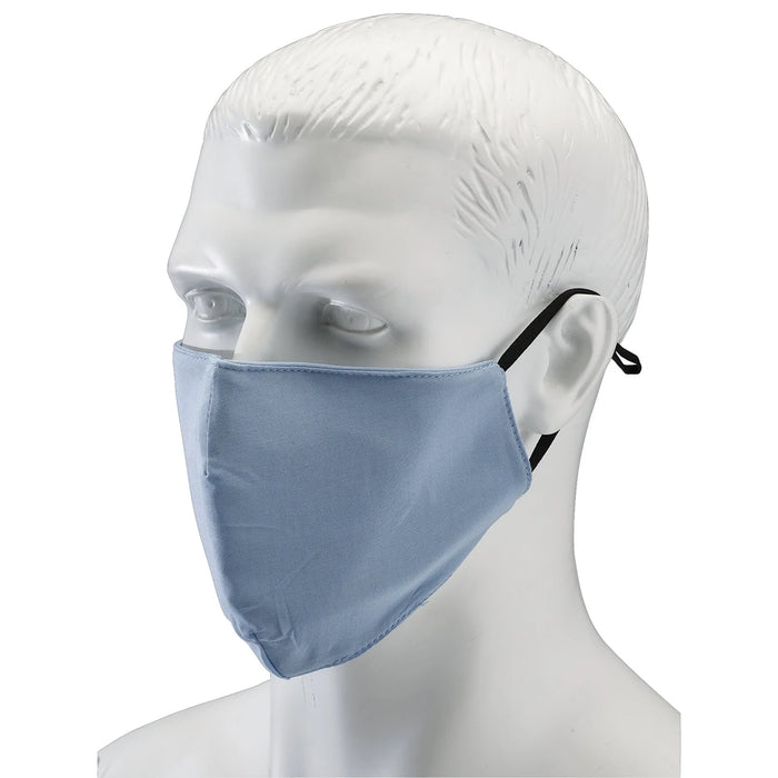 Draper Light Fabric Reusable Face Masks, Blue (Pack of 2) - FCMLB