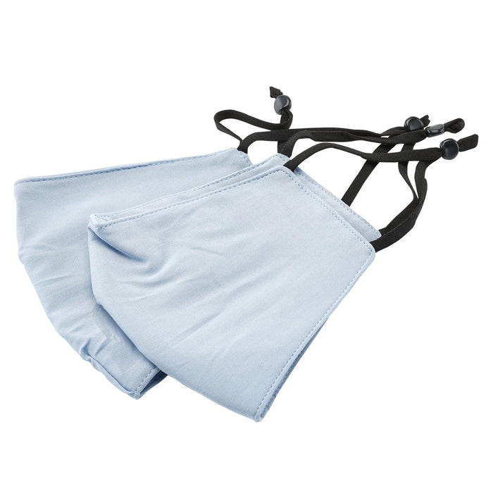 Draper Light Fabric Reusable Face Masks, Blue (Pack of 2) - FCMLB