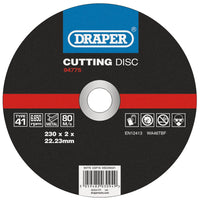 Draper Metal Cutting Disc, 230 x 2 x 22.23mm - CGF10