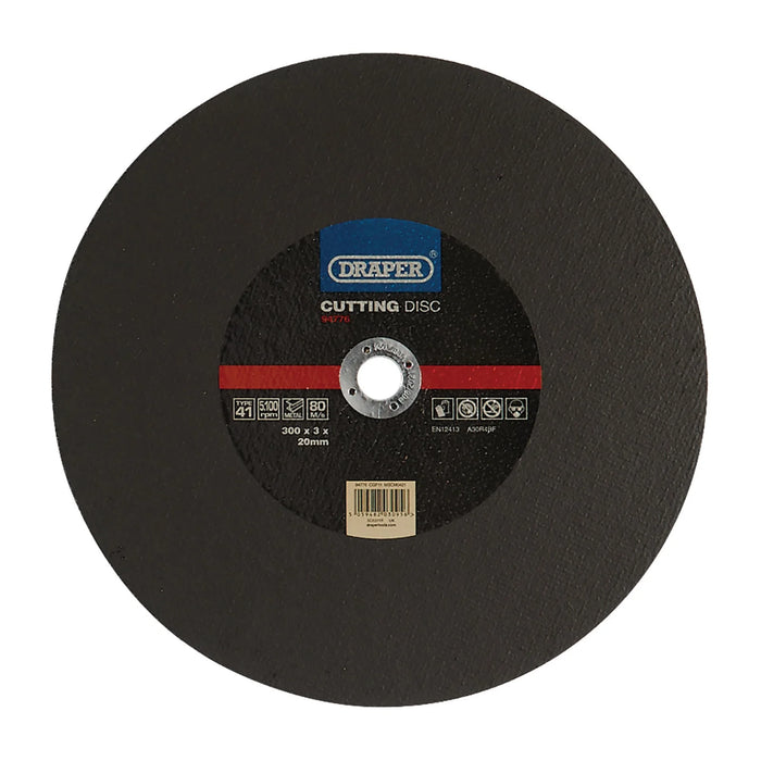 Draper Metal Cutting Disc, 300 x 3 x 20mm - CGF11
