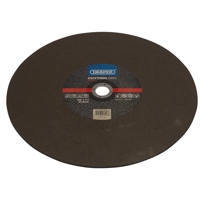 Draper Metal Cutting Disc, 355 x 3 x 25.4mm - CGF12