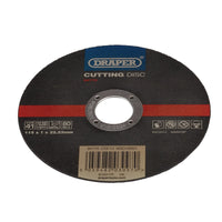 Draper Stainless-Steel/Inox Metal Cutting Disc, 115 x 1 x 22.23mm - CGF13