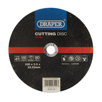 Draper Flat Stone Cutting Disc, 230 x 2.5 x 22.23mm - CGF16