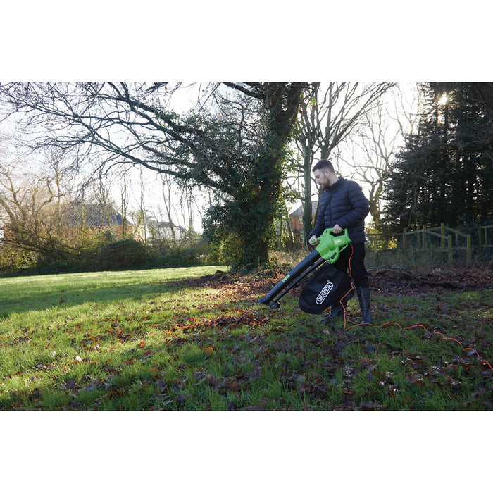 Draper 230V Garden Vacuum, Blower and Mulcher, 3000W - BV3000/B