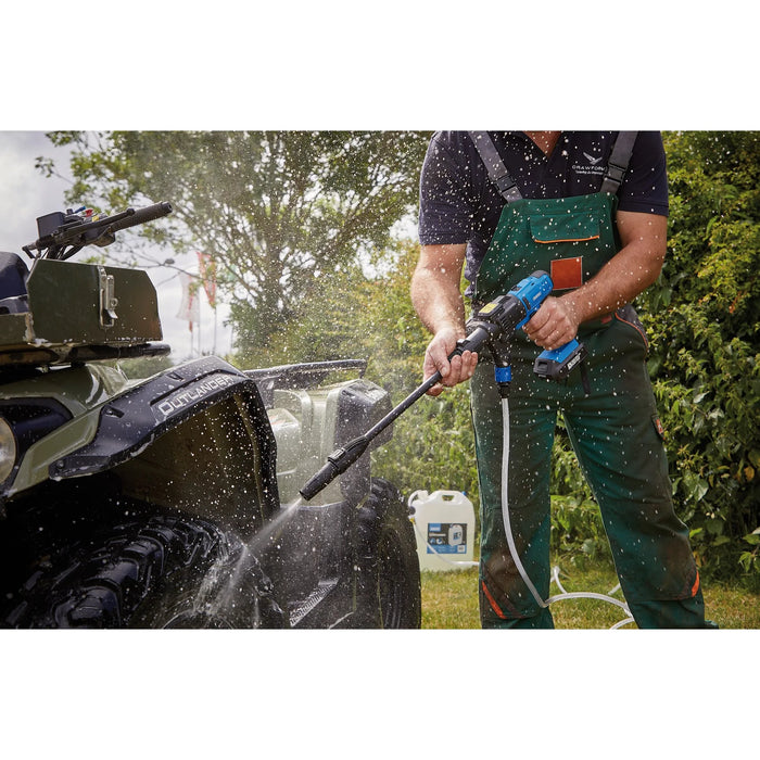 D20 20V Pressure Washer, D20 20V Wireless Speaker, 1 x 2.0Ah, 1 x 3.0Ah, 1 x