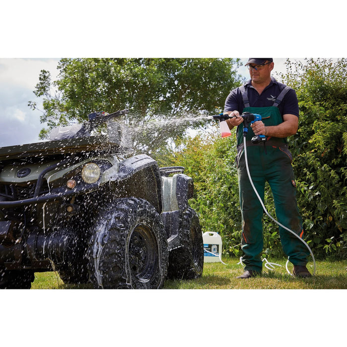 D20 20V Pressure Washer, D20 20V Wireless Speaker, 1 x 2.0Ah, 1 x 3.0Ah, 1 x