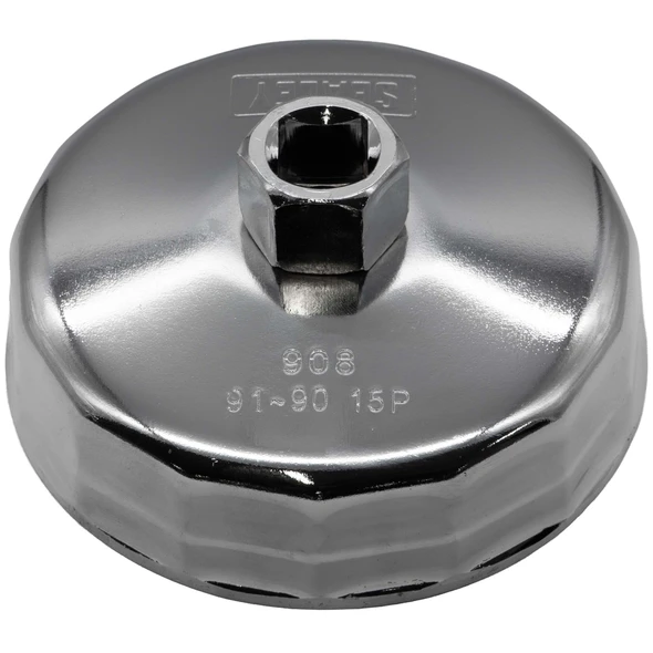 Sealey Oil Filter Cap Wrench 90-91mm/15F (908)
