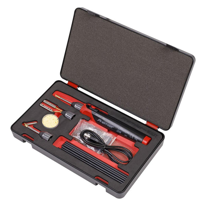 Sealey Lithium-ion Rechargeable Plastic Welding Repair Kit 30W SDL14 Sealey - Town Tools 