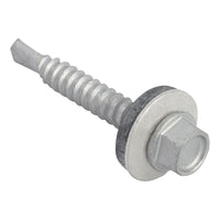 Forgefix TechFast Hex Head Roofing Screw Self-Drill Light Section 5.5 x 38mm Pack 100