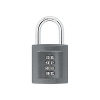 Abus Mechanical 158/50 50mm Combination Padlock (4-Digit) Die-Cast Body Carded