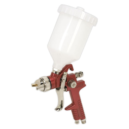 Sealey HVLP Gravity Feed Spray Gun 1.3mm Set-Up HVLP741 Sealey - Town Tools 