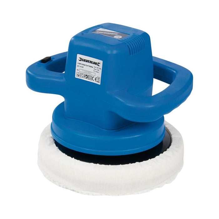 Silverline 110W Orbital Car Polisher 240mm 110W Silverline - Town Tools 