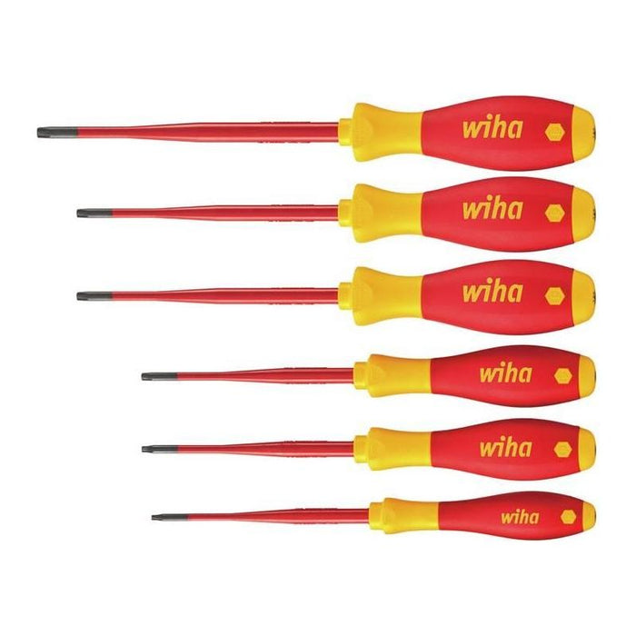 Wiha SoftFinish® electric slimFix TX/TR Screwdriver Set, 6 Piece Wiha - Town Tools