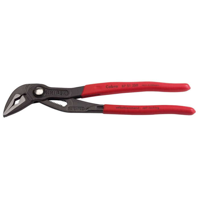 Draper Knipex Cobra 87 51 250 Long Jaw Waterpump Pliers, 250mm 40212 Draper - Town Tools 