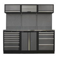 Sealey Superline Pro 2.0m Storage System Stainless Worktop APMSSTACK07SS