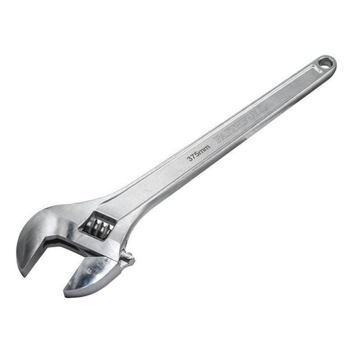 Faithfull Chrome Adjustable Spanner 375mm (15in) Faithfull - Town Tools