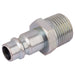 Draper 3/8" BSP Male Nut PCL Euro Coupling Adaptor (Sold Loose) 54416 Draper - Town Tools 