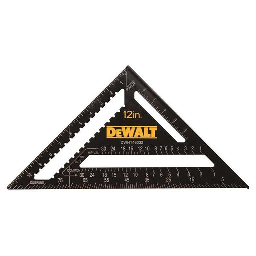 Dewalt Rafter Layout Square 12in Dewalt - Town Tools