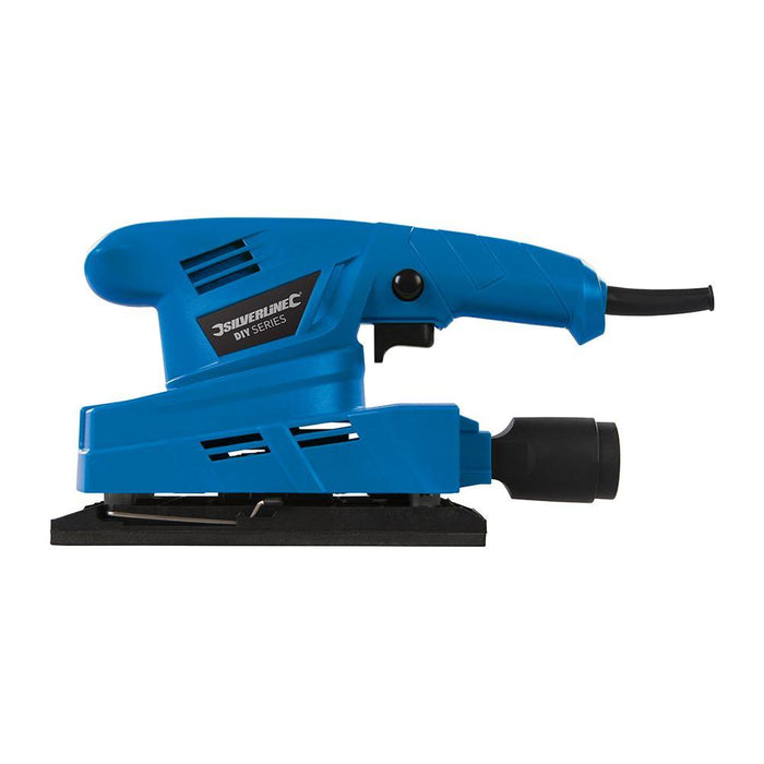 Silverline 135W Orbital Sander 1/3 Sheet 135W Silverline - Town Tools 