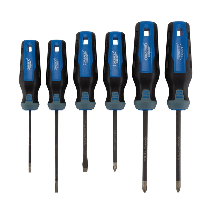 Draper Expert Diamond Tipped Screwdriver Set (6 Piece) - 997/6