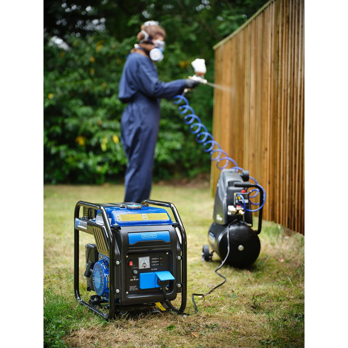 Draper Petrol Open Frame Inverter Generator, 2800W - PG3000DI