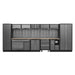 Superline Pro Superline PRO Storage System with Pressed Wood Worktop 4.9m Superline Pro - Town Tools 