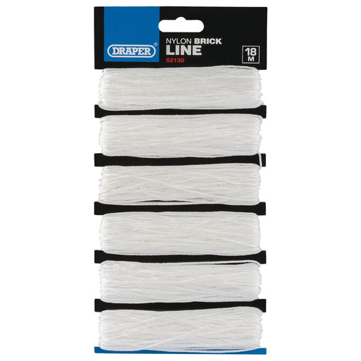 Draper Nylon Brick Line Hanks, 6 x 18m 52130 Draper - Town Tools 