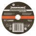 Silverline Heavy Duty Metal Cutting Disc Flat 230 x 3 x 22.23mm Silverline - Town Tools 