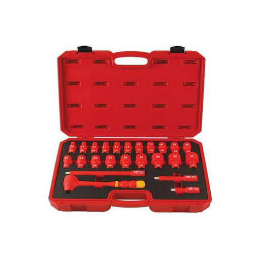 Laser Insulated Socket Set 1/2"D 24pc 6147 Laser - Town Tools 