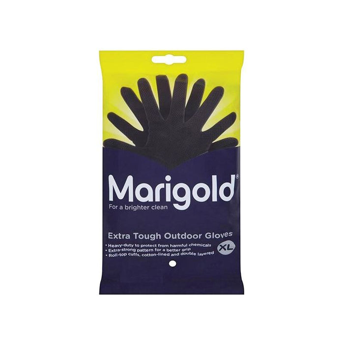 Marigold Extra Tough Outdoor Gloves - Extra Large (6 Pairs) Marigold - Town Tools