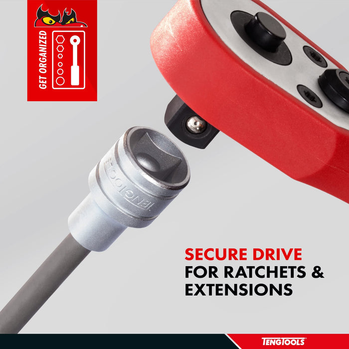 Teng Tools 1/2" Long XZN/Triple Square Bit Socket 08 Teng Tools - Town Tools 