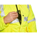 Portwest Hi-Vis Bomber Jacket - Yellow - XXX Large Portwest - Town Tools 