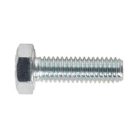 Sealey HT Setscrew M6 x 20mm 8.8 Zinc Pack of 50 SS620