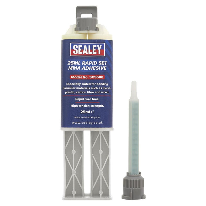 Sealey Rapid Set MMA Adhesive 25ml SCS500 Sealey - Town Tools 