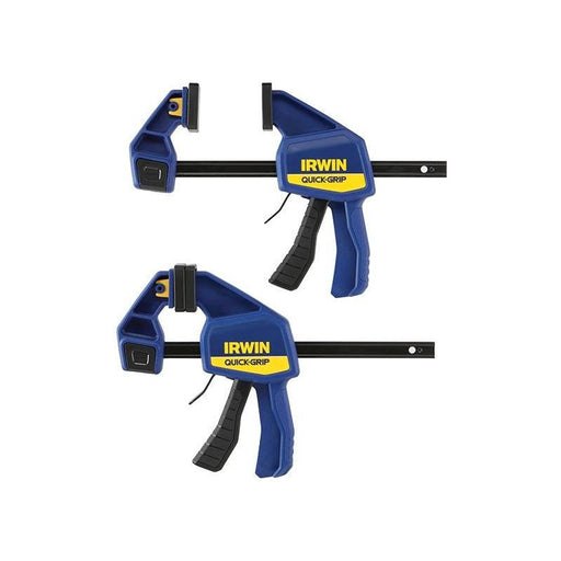 Irwin® Quick-Grip® Quick-Change™ Medium-Duty Bar Clamp 150mm (6in) Twin Pack IRWIN® Quick-Grip® - Town Tools