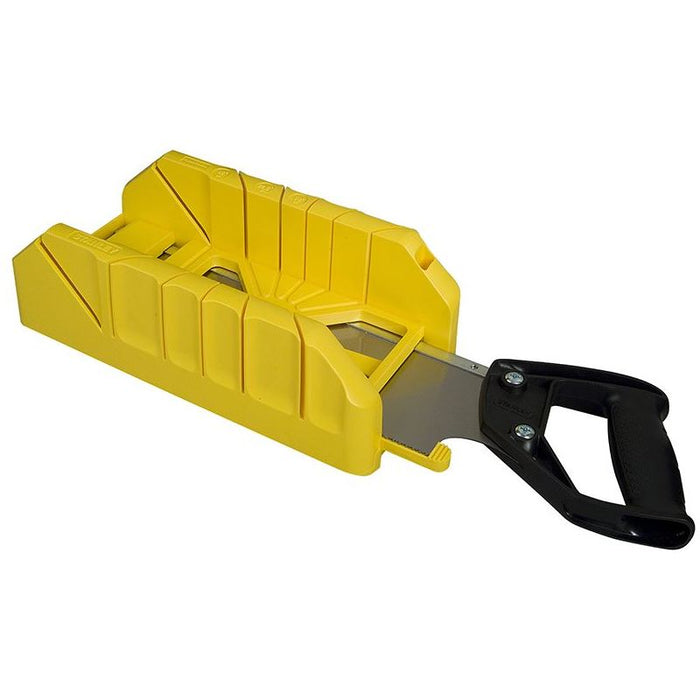 Stanley® Hand Tools Saw Storage Mitre Box with Saw STANLEY® Hand Tools - Town Tools