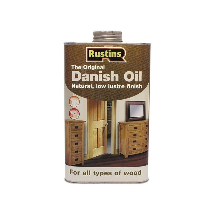 Rustins Original Danish Oil 250ml Rustins - Town Tools