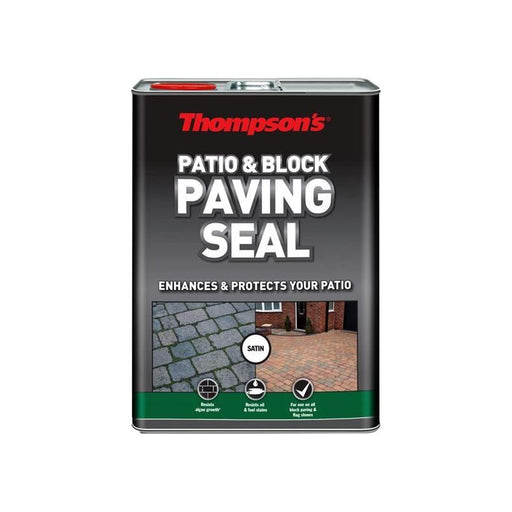 Ronseal Thompson's Patio & Block Paving Seal Satin 5 litre Ronseal - Town Tools
