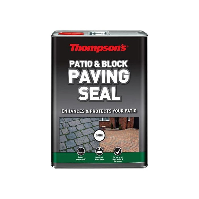Ronseal Thompson's Patio & Block Paving Seal Satin 5 litre Ronseal - Town Tools