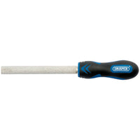 Draper Soft Grip Half Round Tiling File, 140mm 49421
