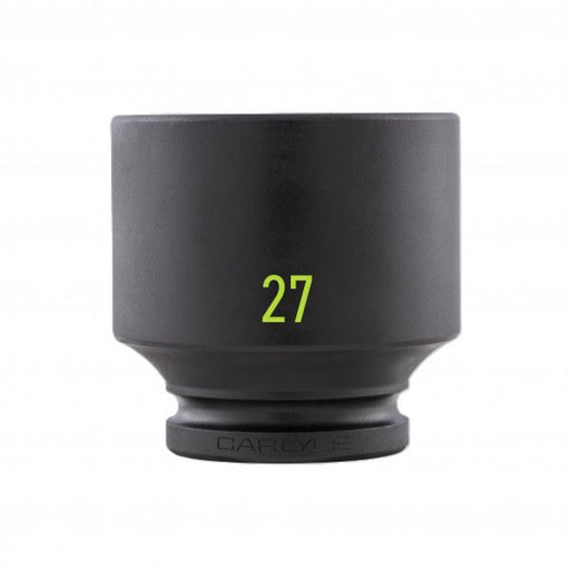 Carlyle Tools 1Dr  6Pt Standard Impact Socket  27mm - image 1