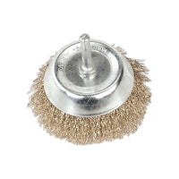 Sealey Wire Cup Brush75mm with 6mm Shaft SCB75