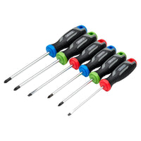Draper Soft Grip Screwdriver Set (6 Piece)