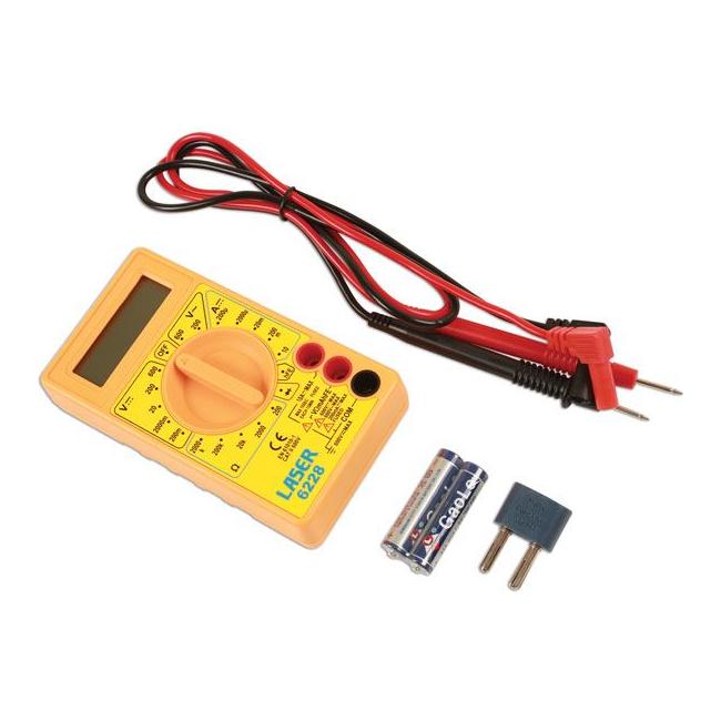 Laser Multimeter - Digital 6228 Laser - Town Tools 