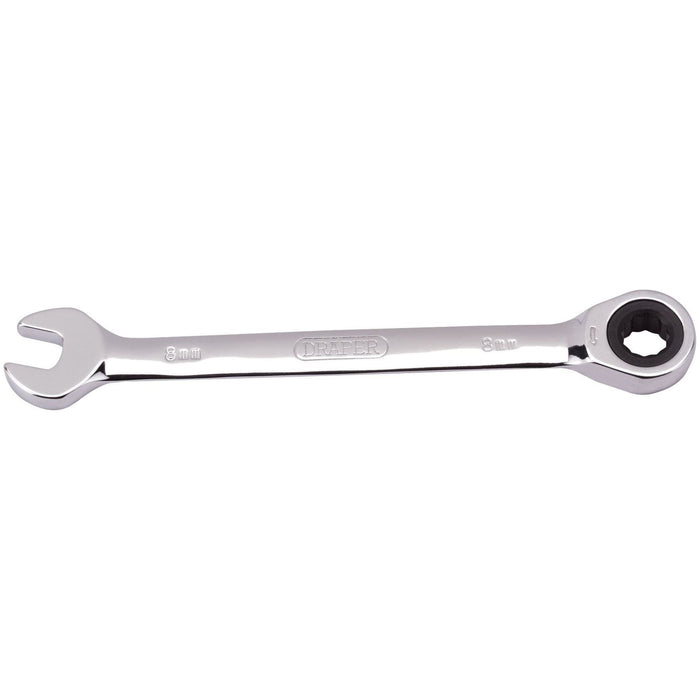 Draper Metric Ratcheting Combination Spanner, 8mm 31005 Draper - Town Tools 