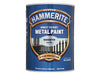 Hammerite Direct to Rust Smooth Finish Metal Paint Silver 5 Litre Hammerite - Town Tools