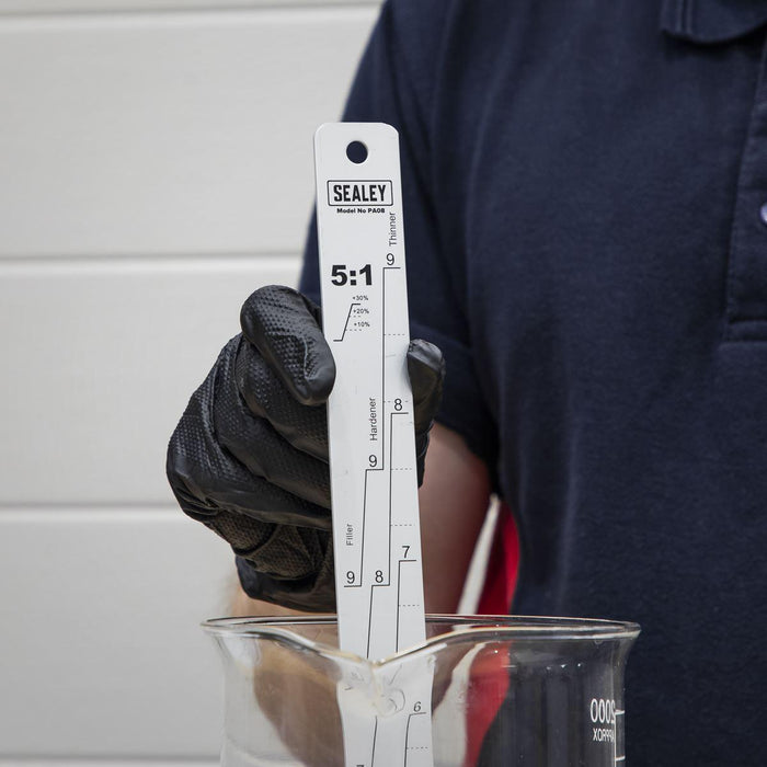 Sealey Aluminium Paint Measuring Stick 5:1/5:3 PA08 Sealey - Town Tools 