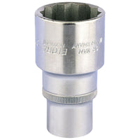 Draper Elora Deep Bi-Hexagon Socket, 1/2" Sq. Dr., 32mm 11940