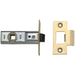 Yale Locks M888 Tubular Mortice Latch 64mm 2.5 in Polished Brass Pack of 3 Yale Locks - Town Tools
