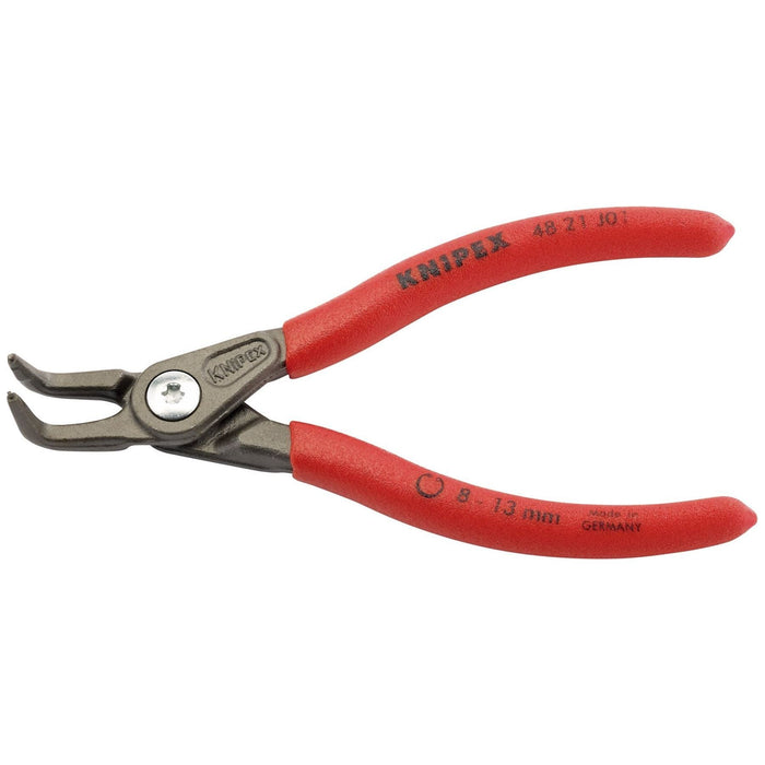 Draper Knipex 48 21 J01 90&deg; Internal Straight Tip Circlip Pliers, 8 - 13mm C Draper - Town Tools 